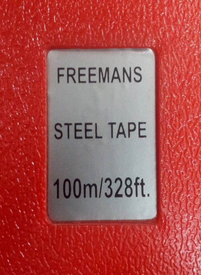 Freemans - Steel - Measuring Tape - 100 Meters X 13 Mm - Open Reel - Image 5